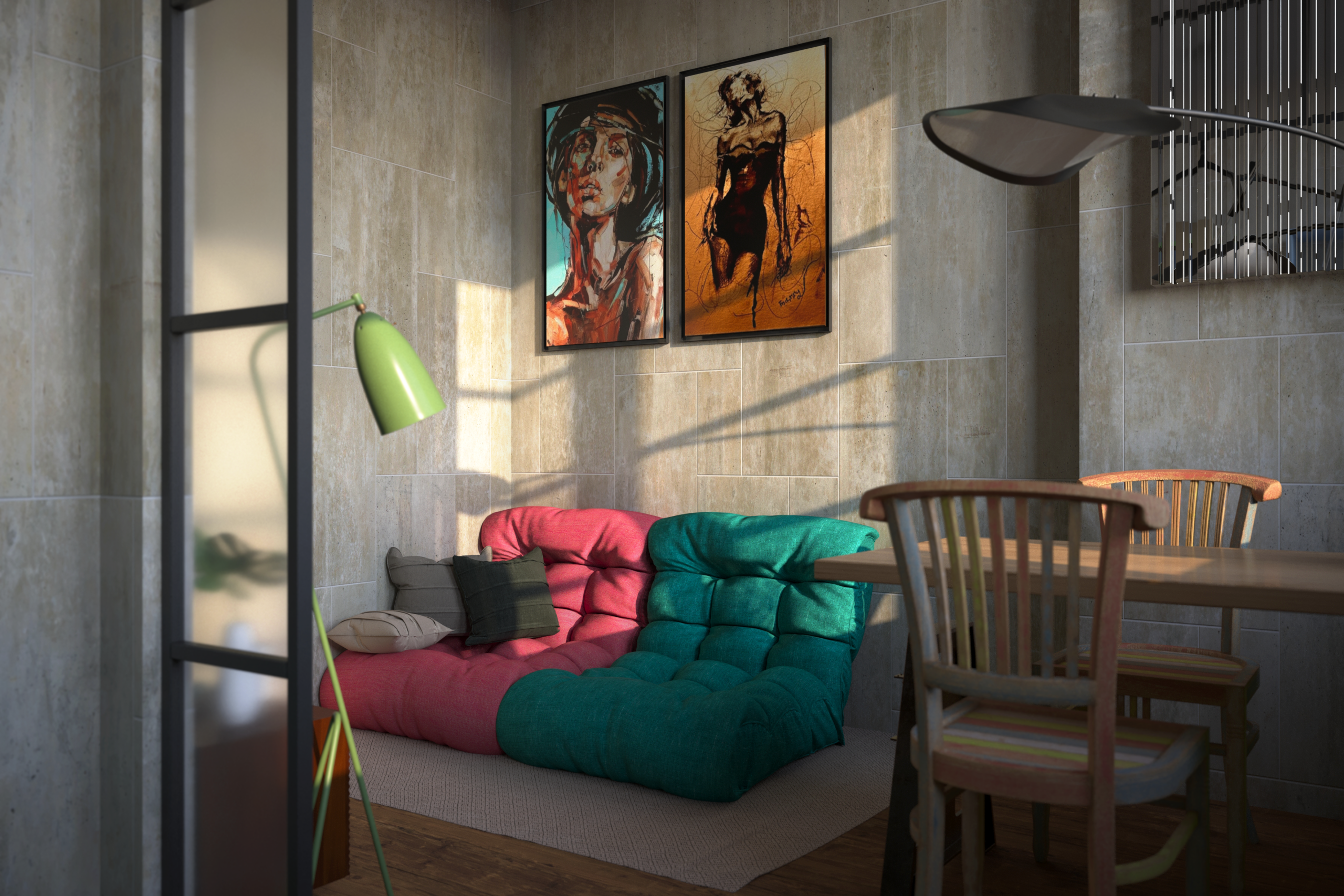 Render living poltrone a terra (1)